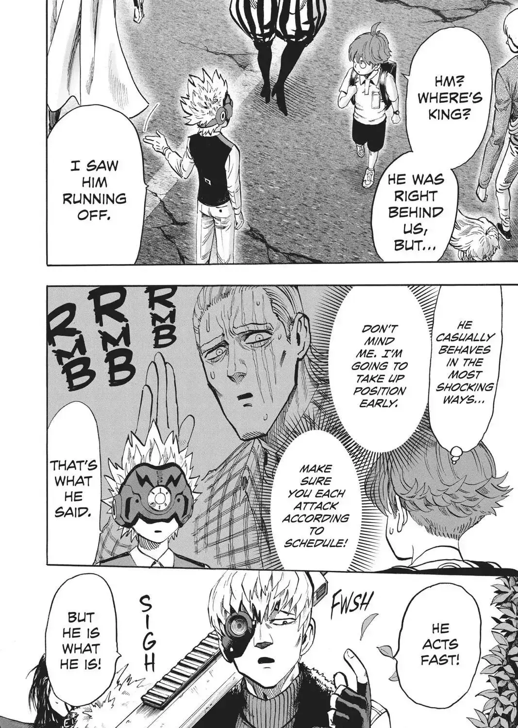 One Punch Man, chapter 96, page 7