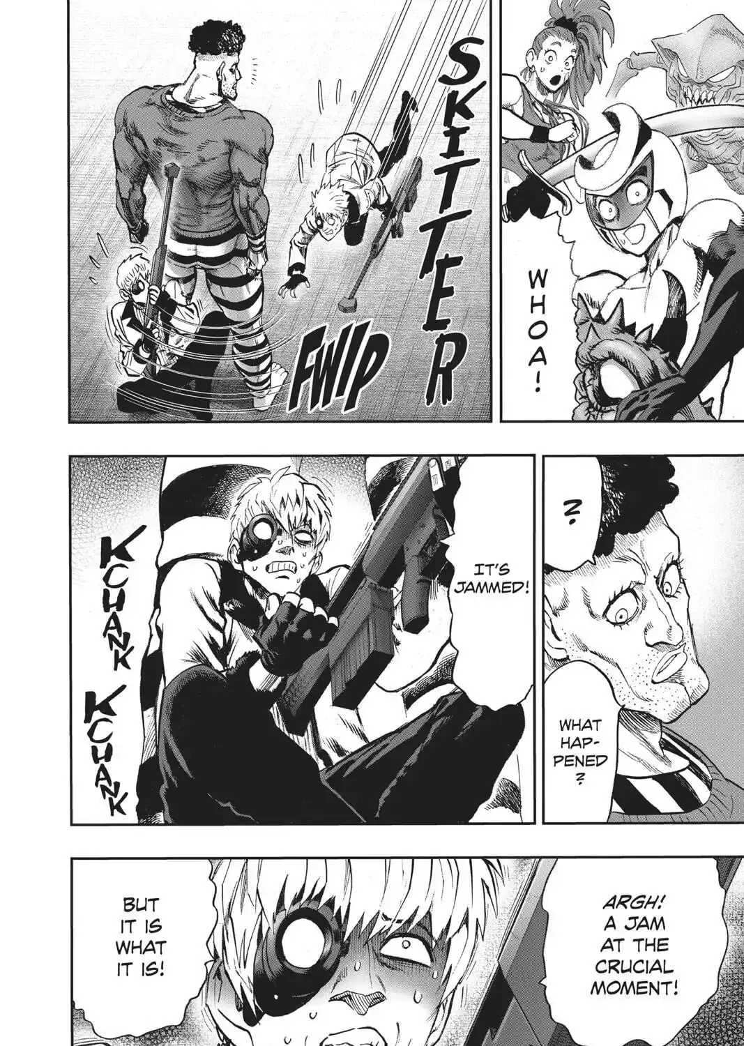 One Punch Man, chapter 96, page 95