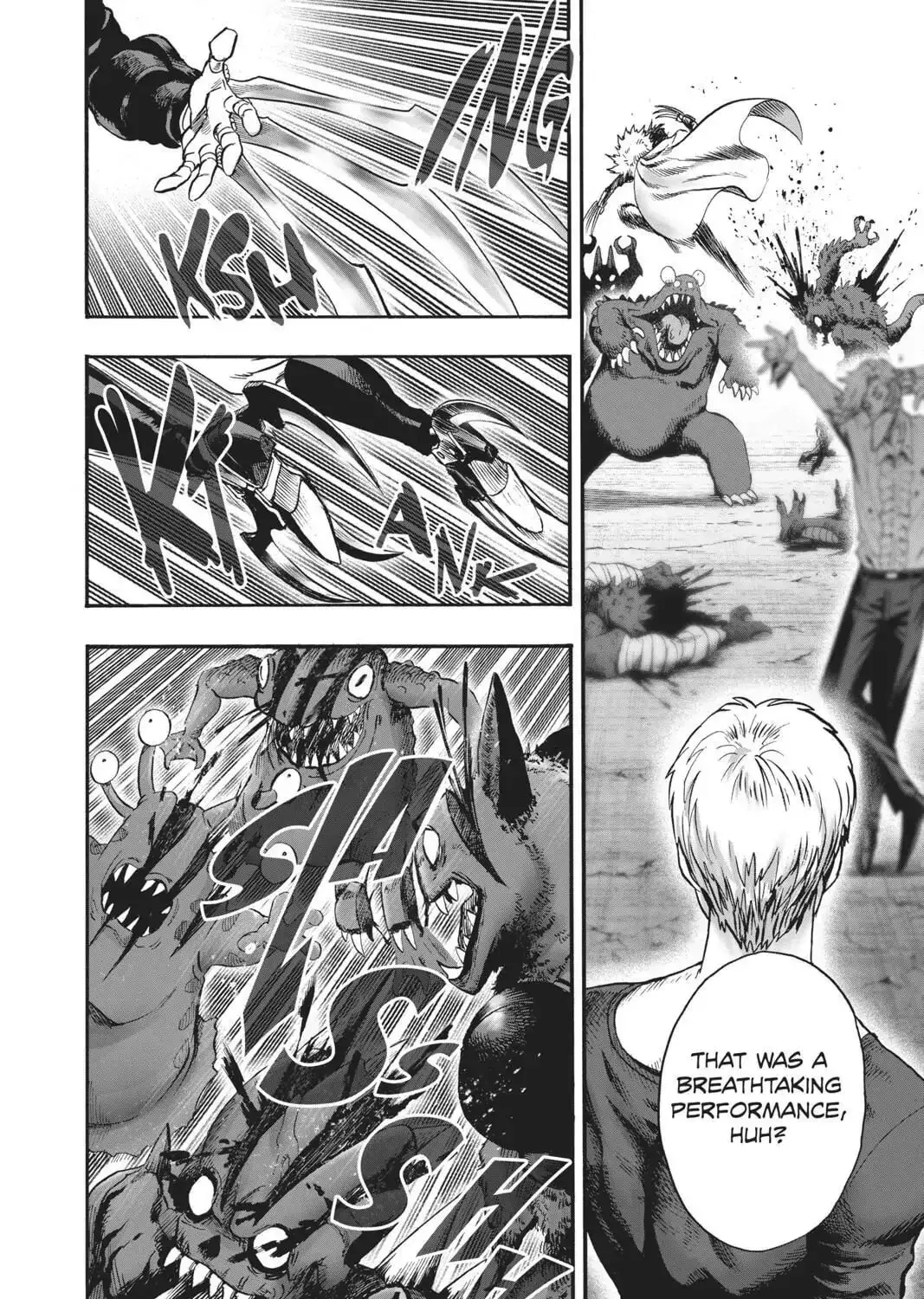 One Punch Man, chapter 96, page 111