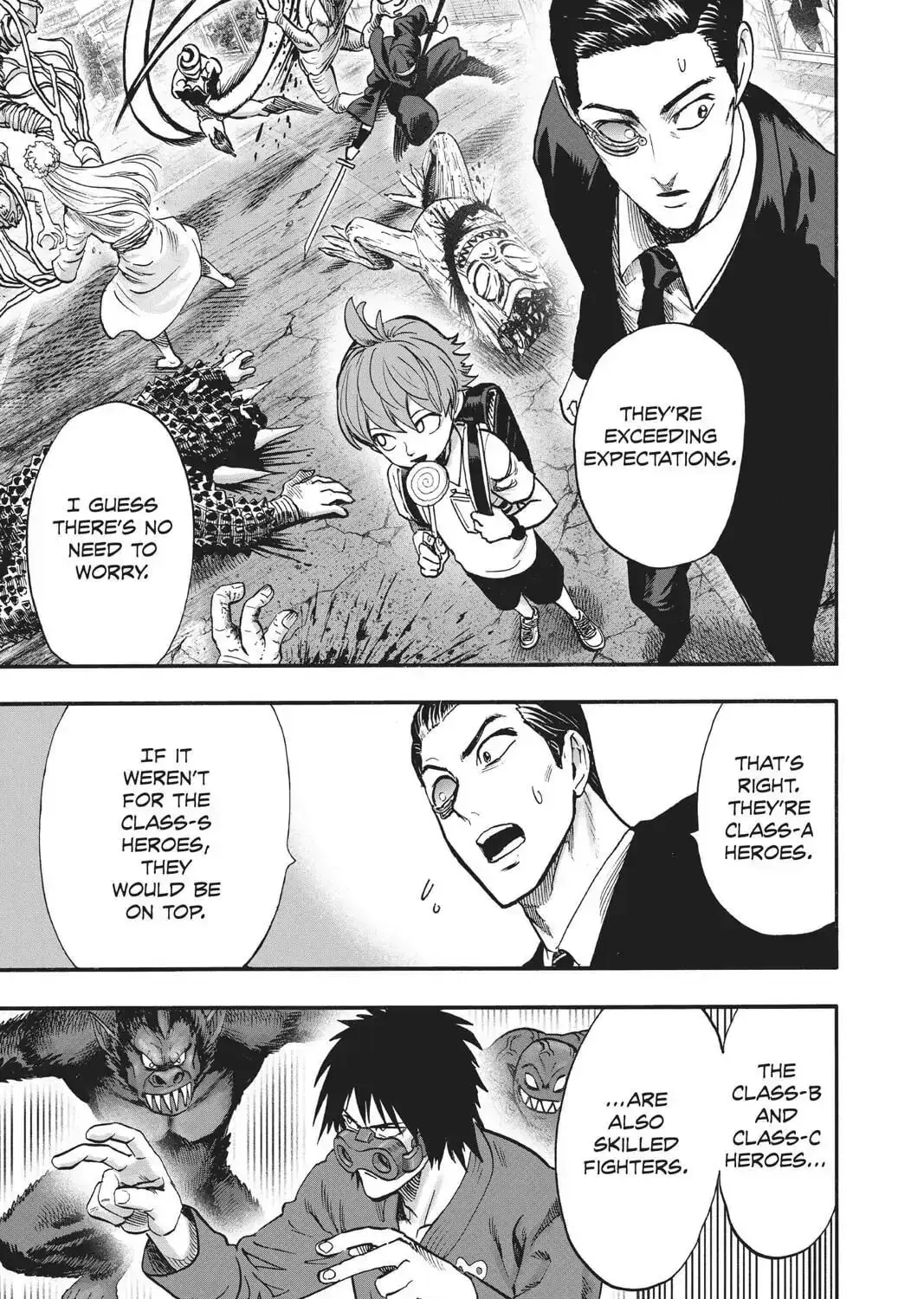 One Punch Man, chapter 96, page 121
