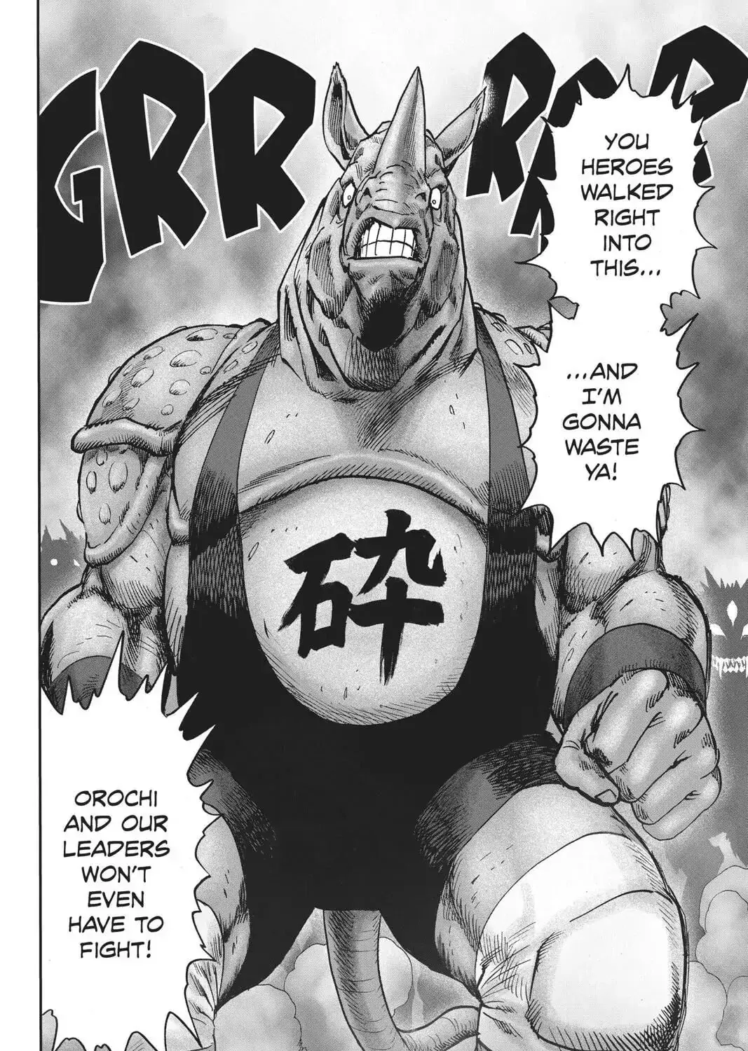 One Punch Man, chapter 96, page 185