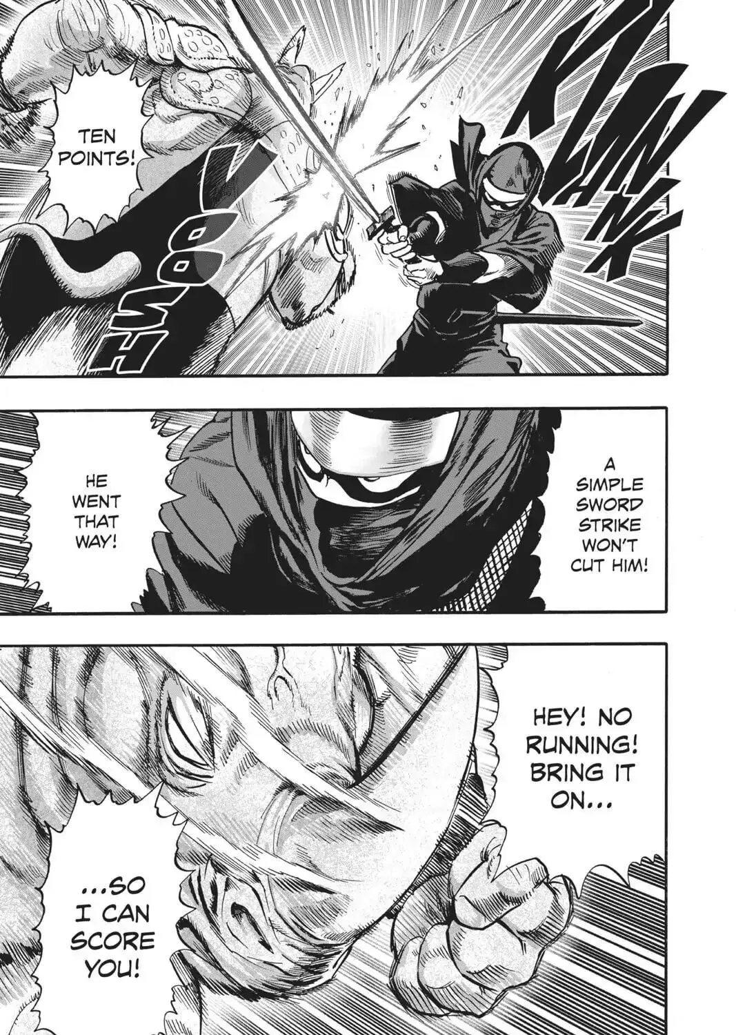 One Punch Man, chapter 96, page 207