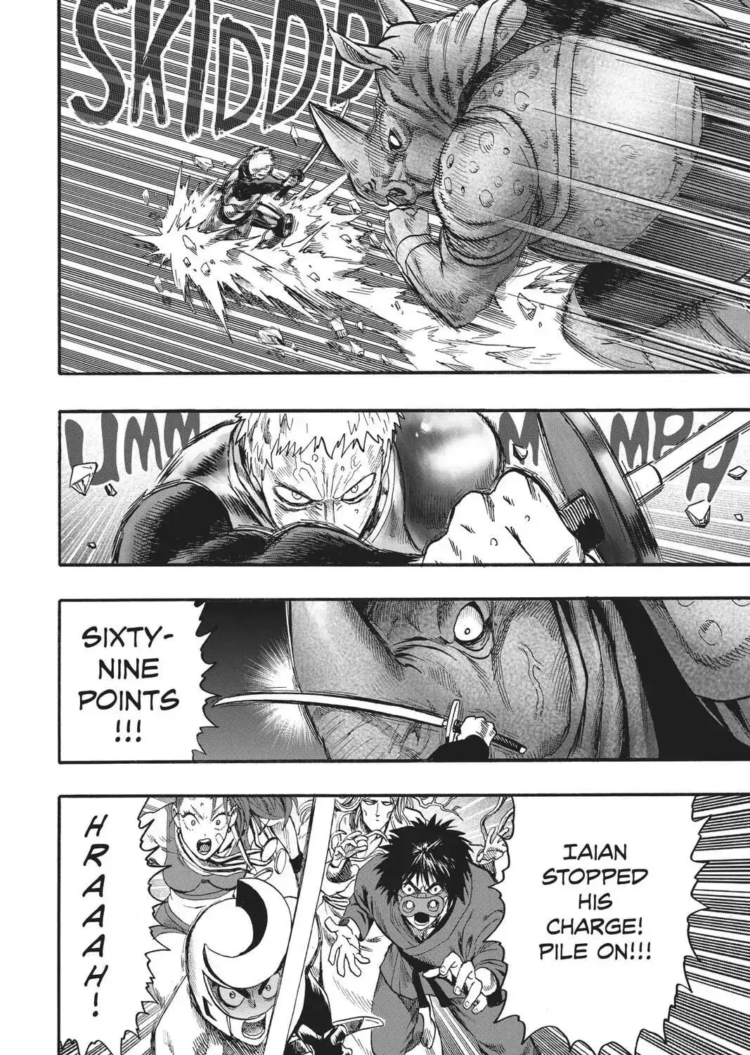 One Punch Man, chapter 96, page 213