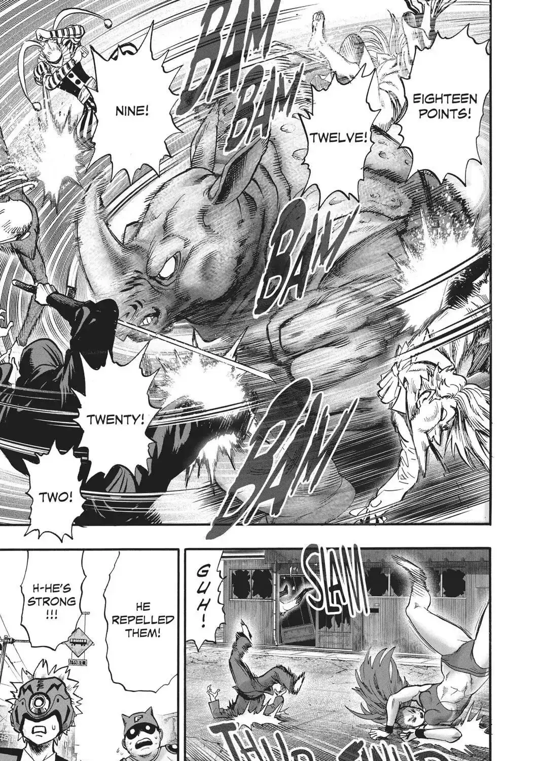 One Punch Man, chapter 96, page 219