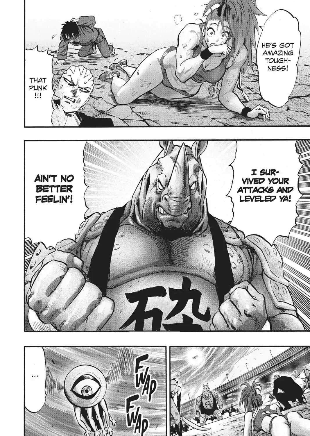 One Punch Man, chapter 96, page 221