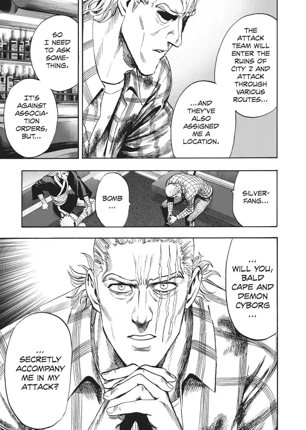 One Punch Man, chapter 95, page 109