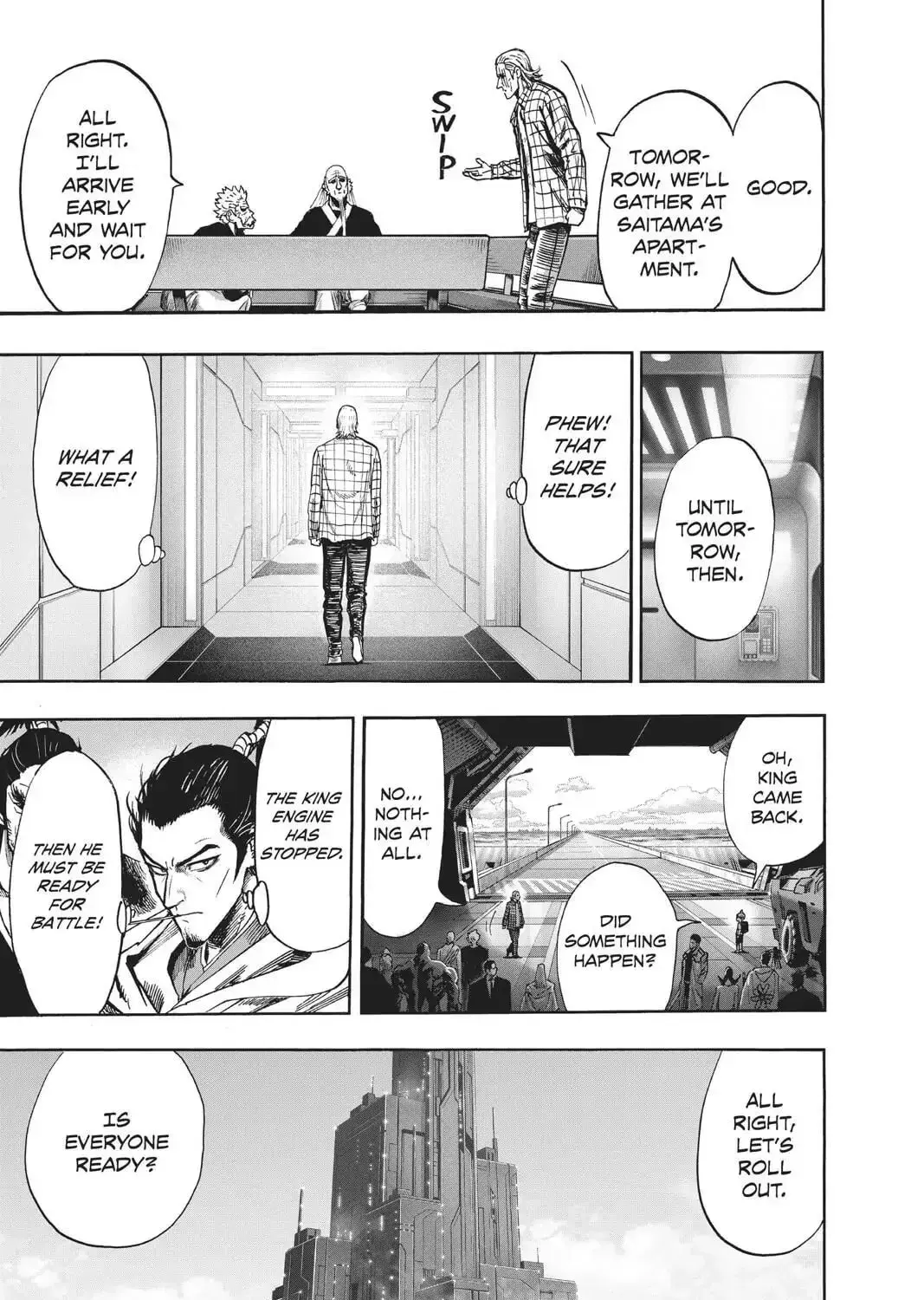 One Punch Man, chapter 95, page 113