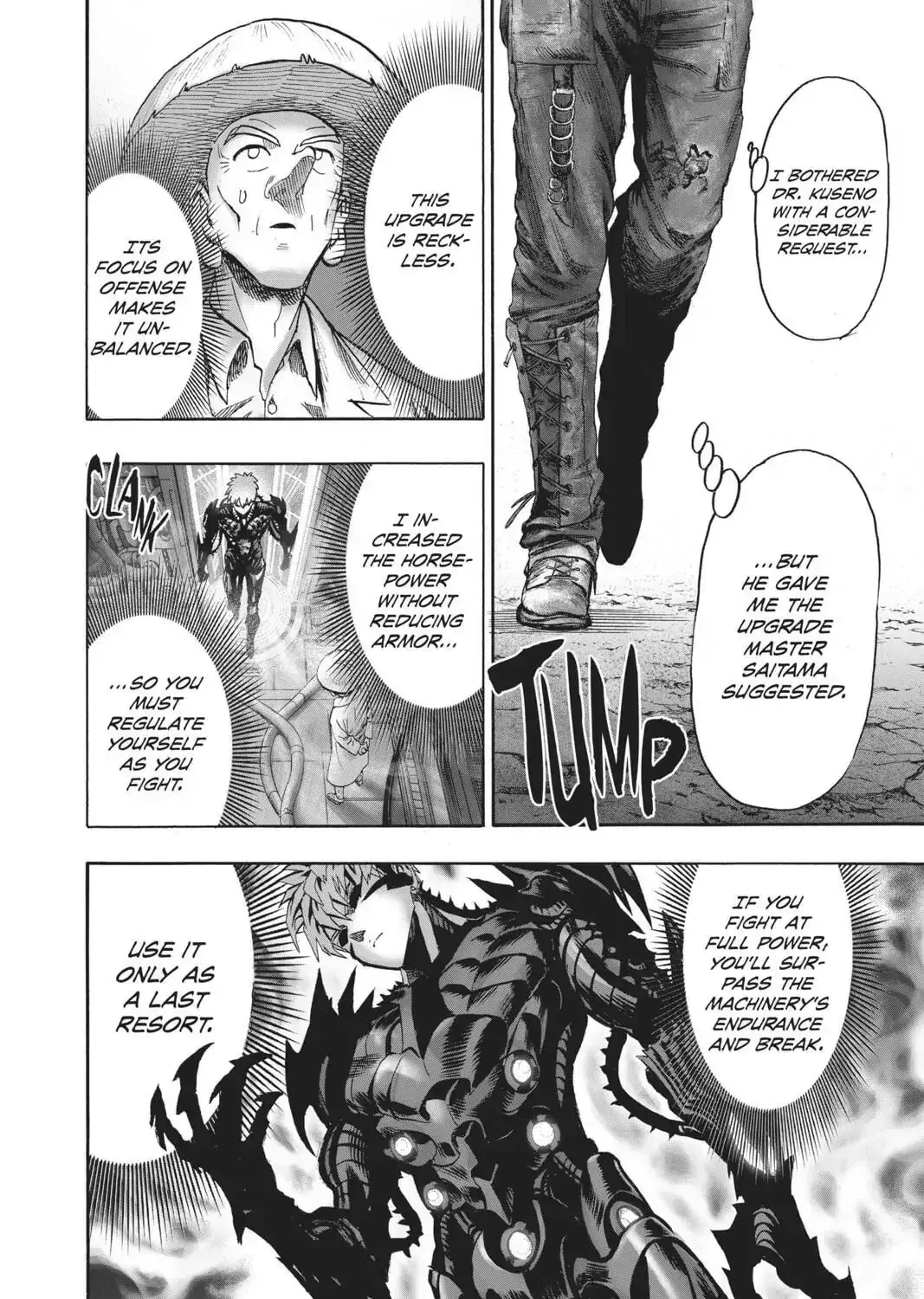 One Punch Man, chapter 95, page 125