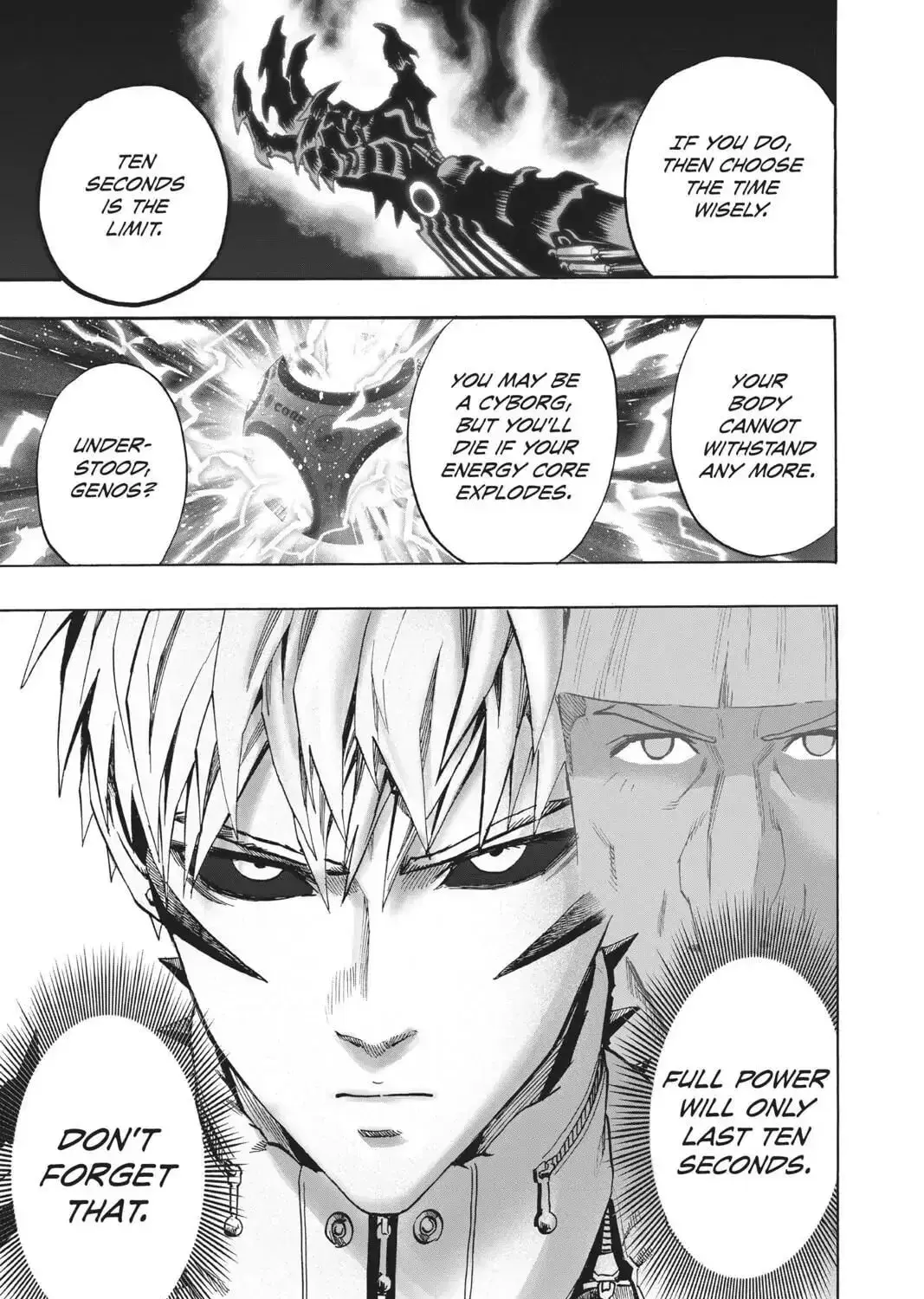 One Punch Man, chapter 95, page 127