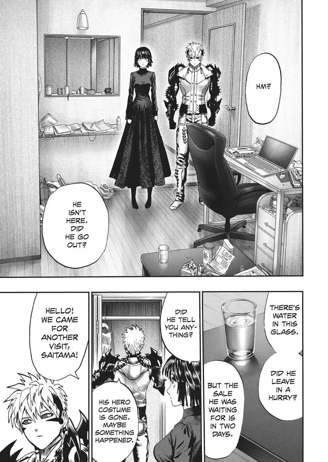 One Punch Man, chapter 95, page 135