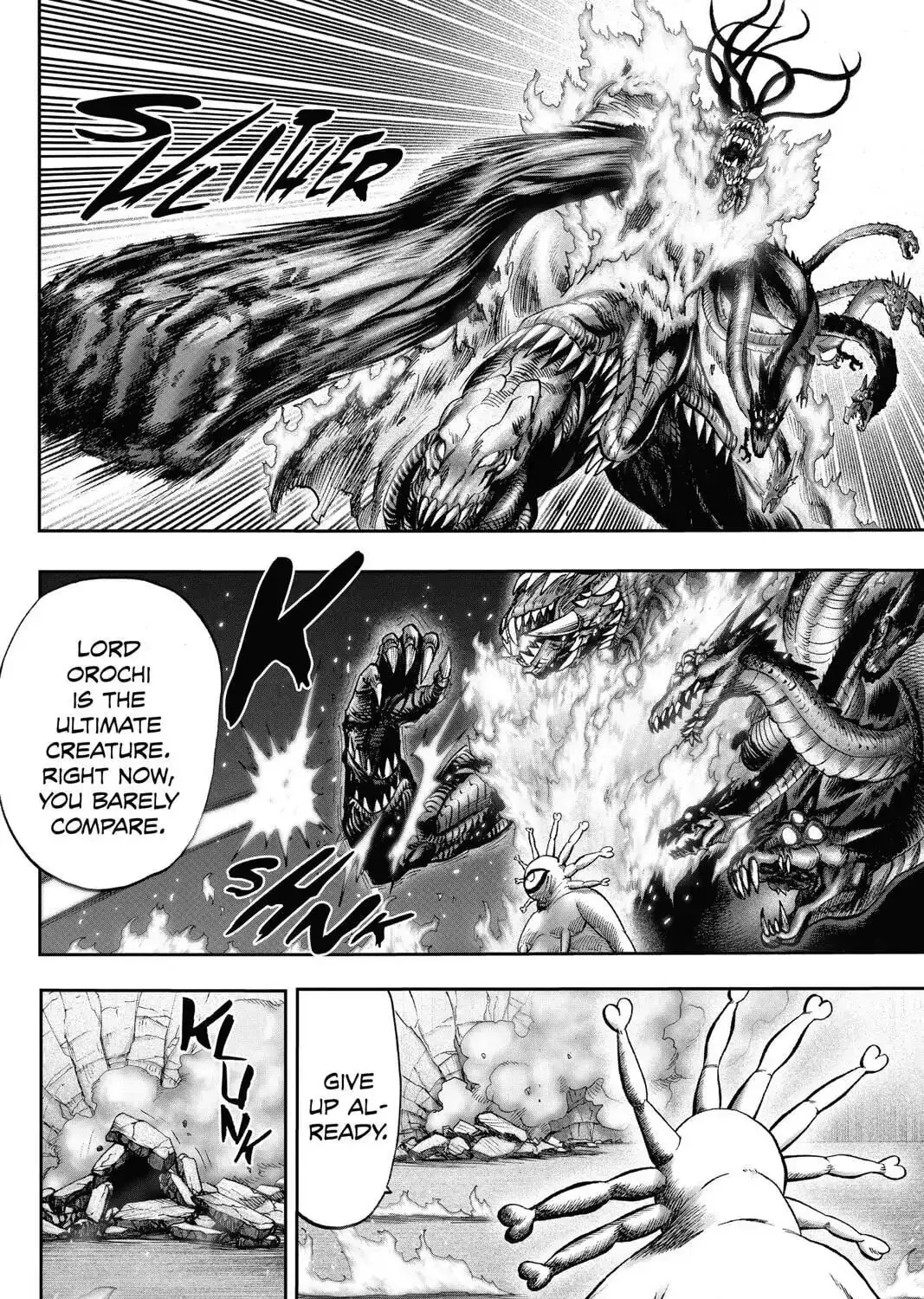 One Punch Man, chapter 94, page 109
