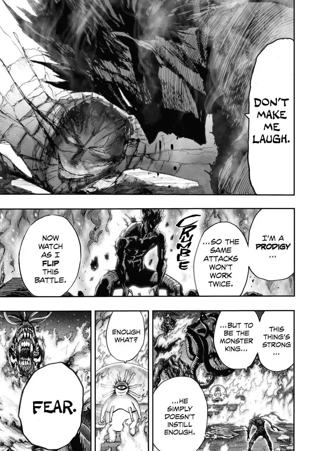 One Punch Man, chapter 94, page 111