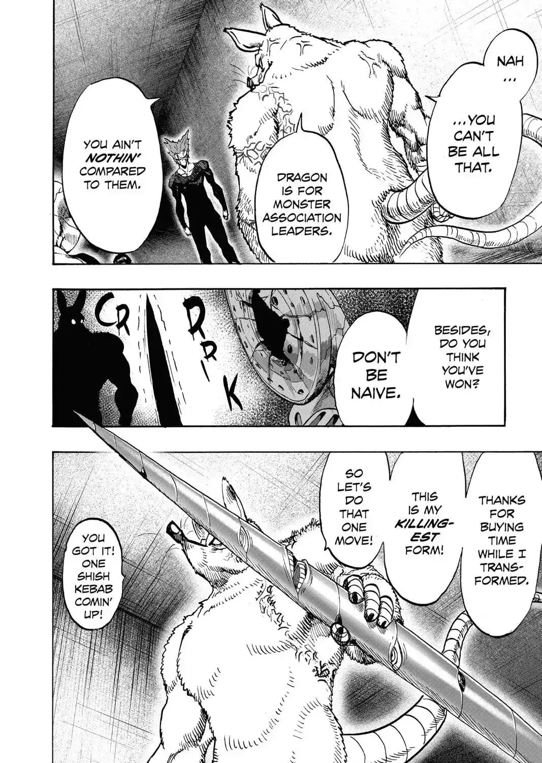 One Punch Man, chapter 93, page 39