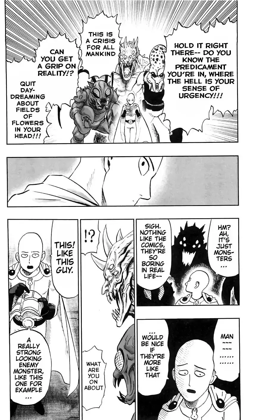One Punch Man, chapter 92.5, page 4