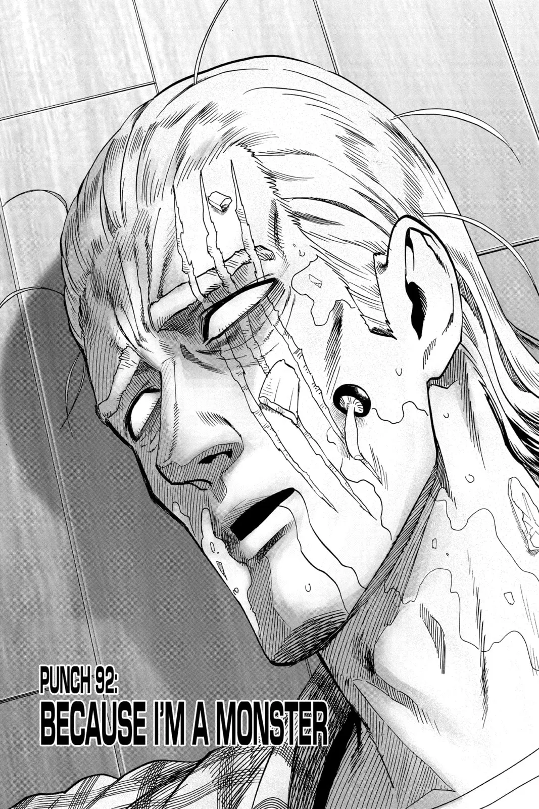 One Punch Man, chapter 92, page 1