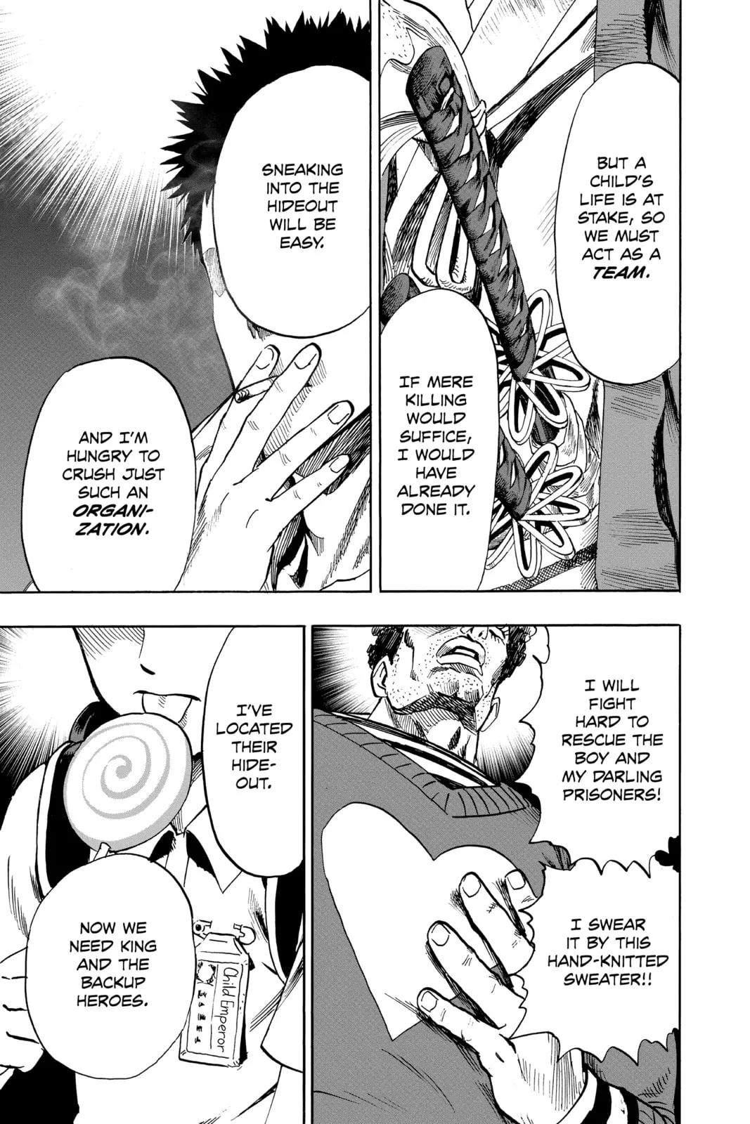 One Punch Man, chapter 92, page 17