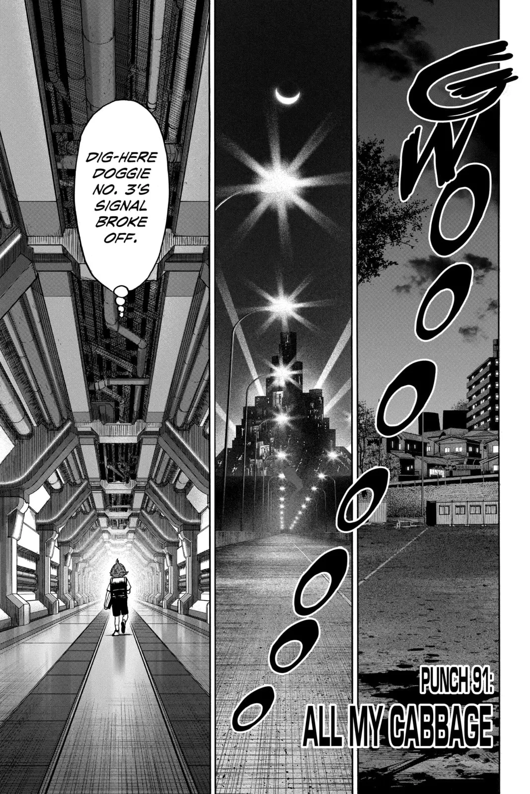 One Punch Man, chapter 91, page 1