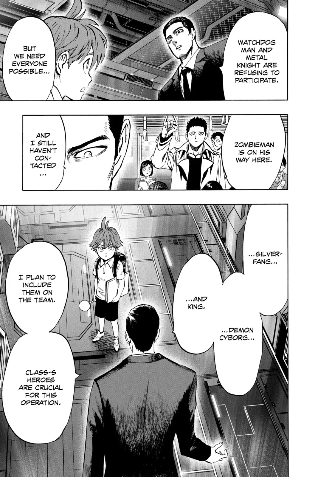 One Punch Man, chapter 91, page 3