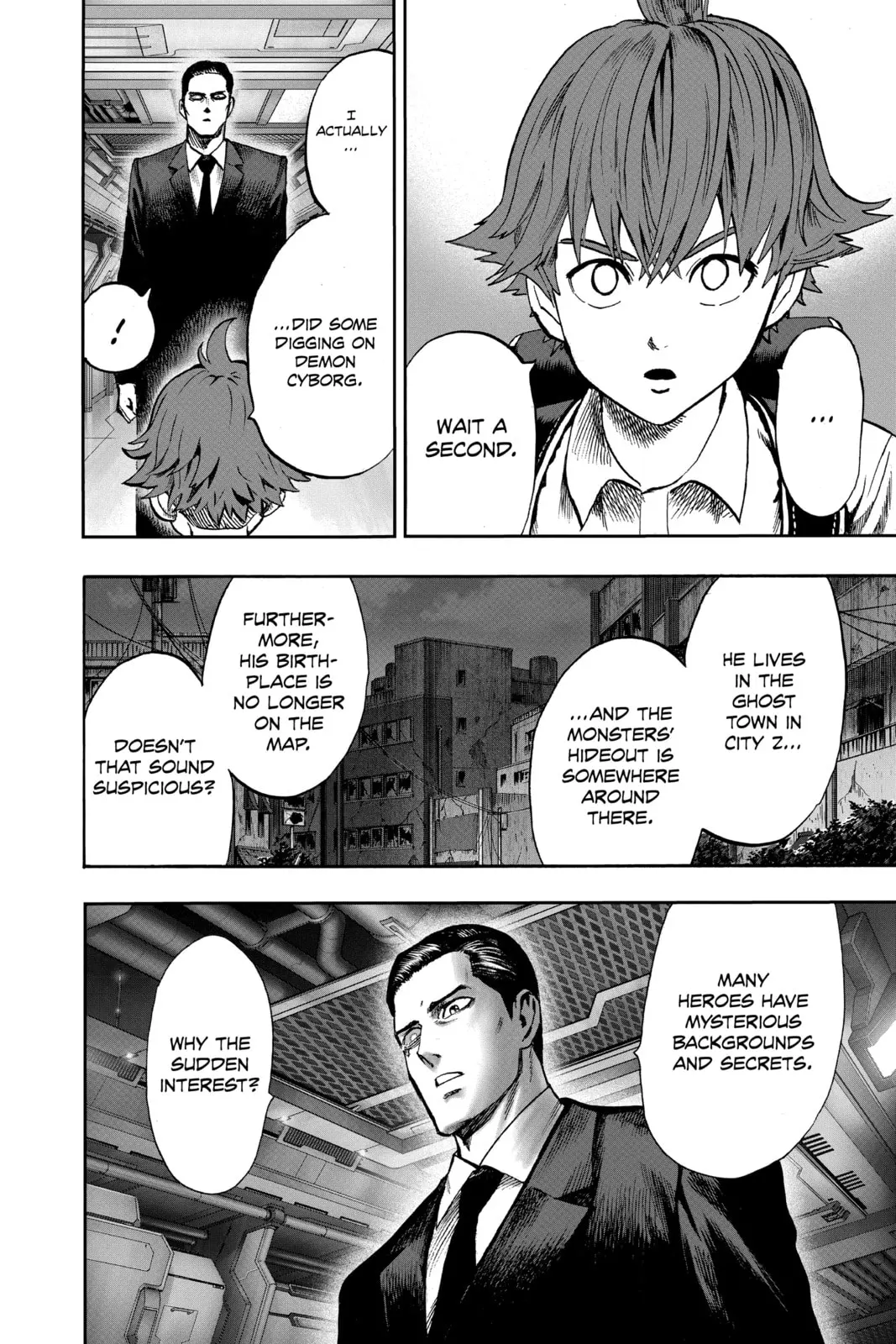 One Punch Man, chapter 91, page 4