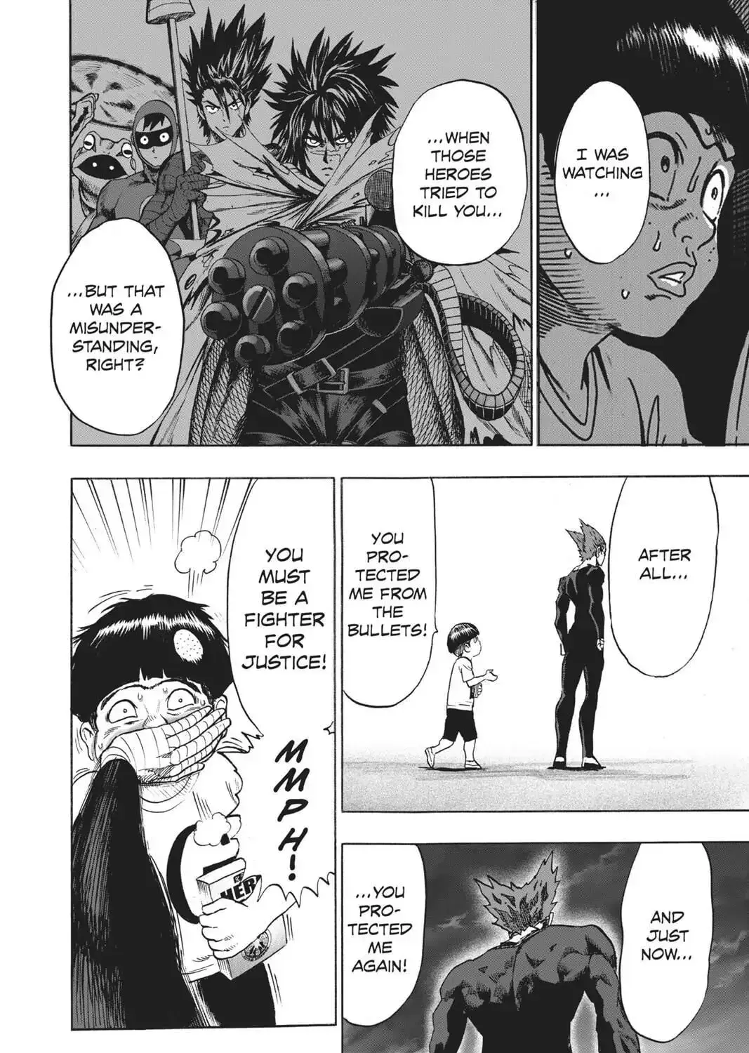 One Punch Man, chapter 88, page 61