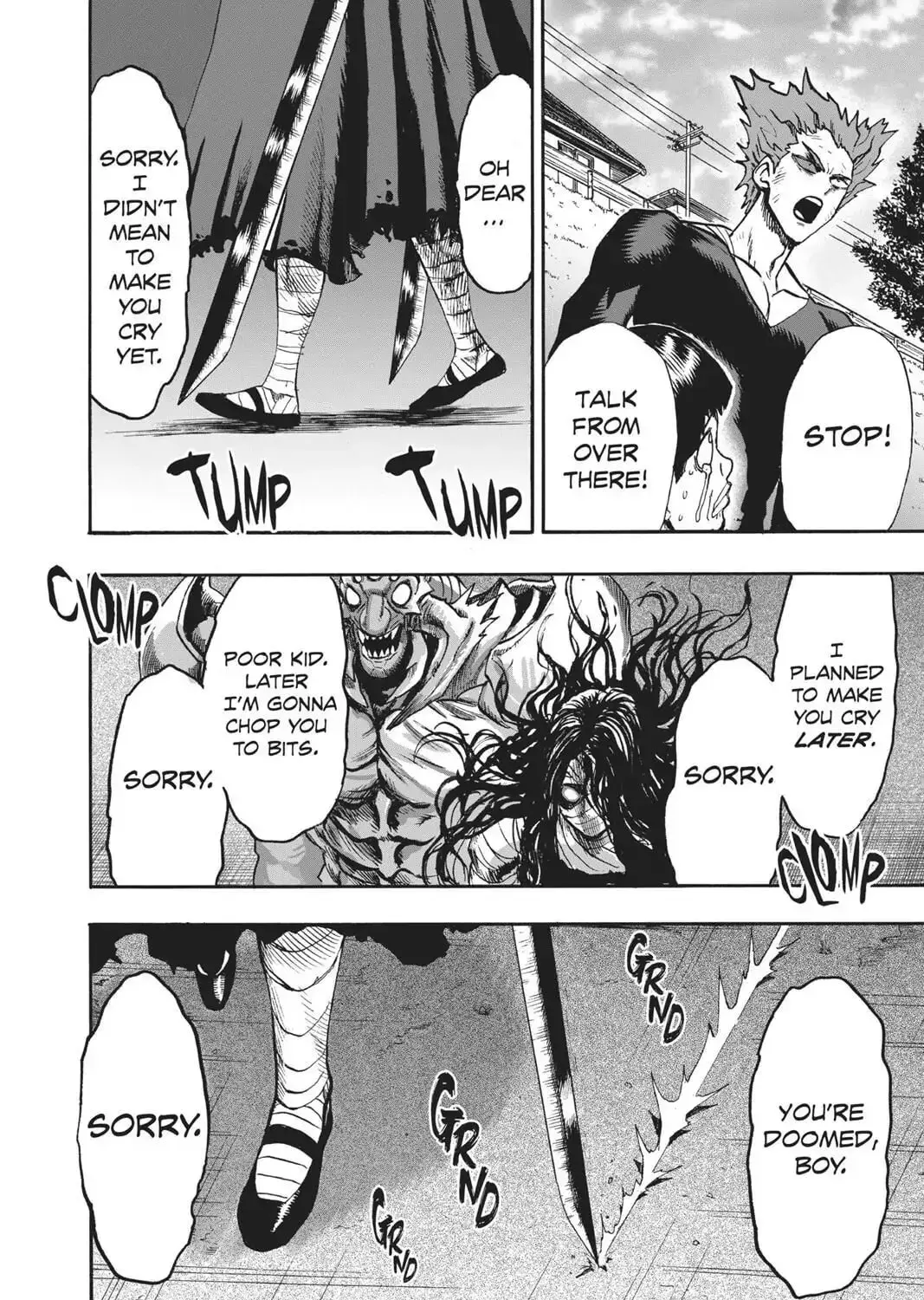 One Punch Man, chapter 88, page 89