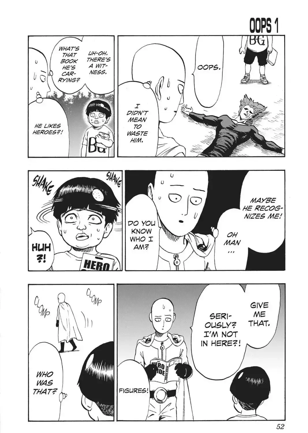 One Punch Man, chapter 88, page 93