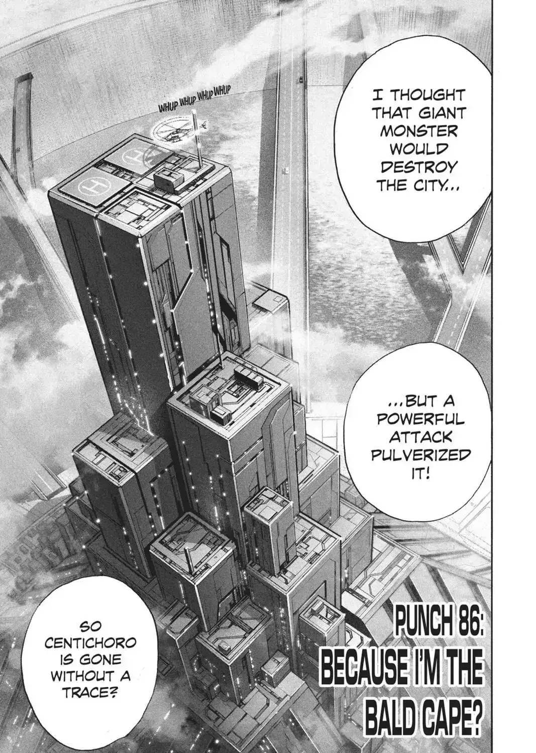 One Punch Man, chapter 86, page 1