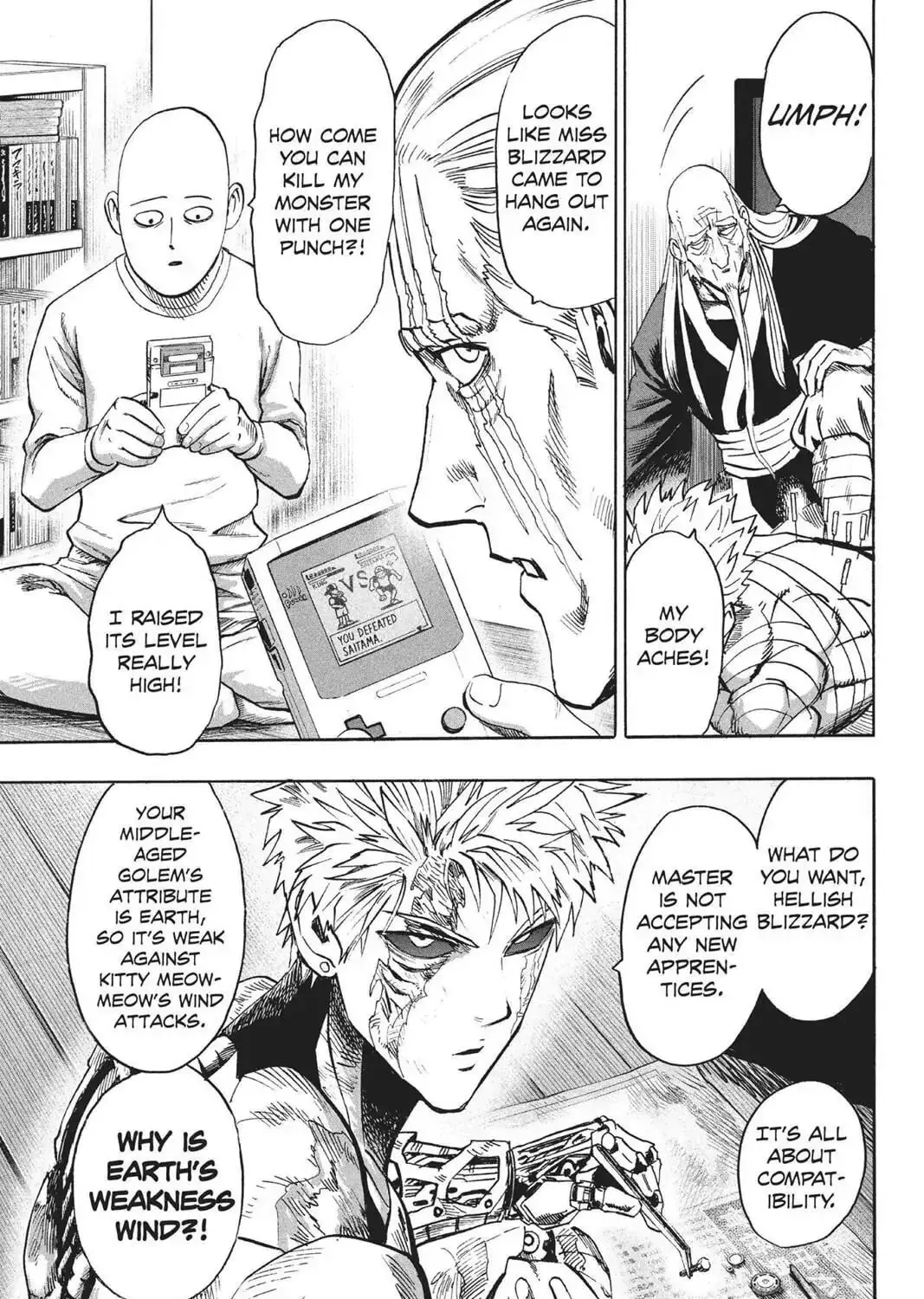 One Punch Man, chapter 86, page 61
