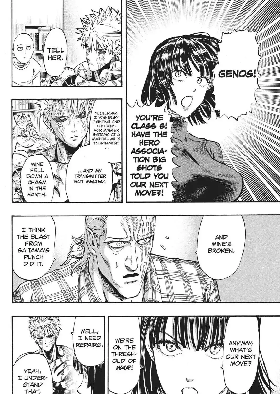 One Punch Man, chapter 86, page 71