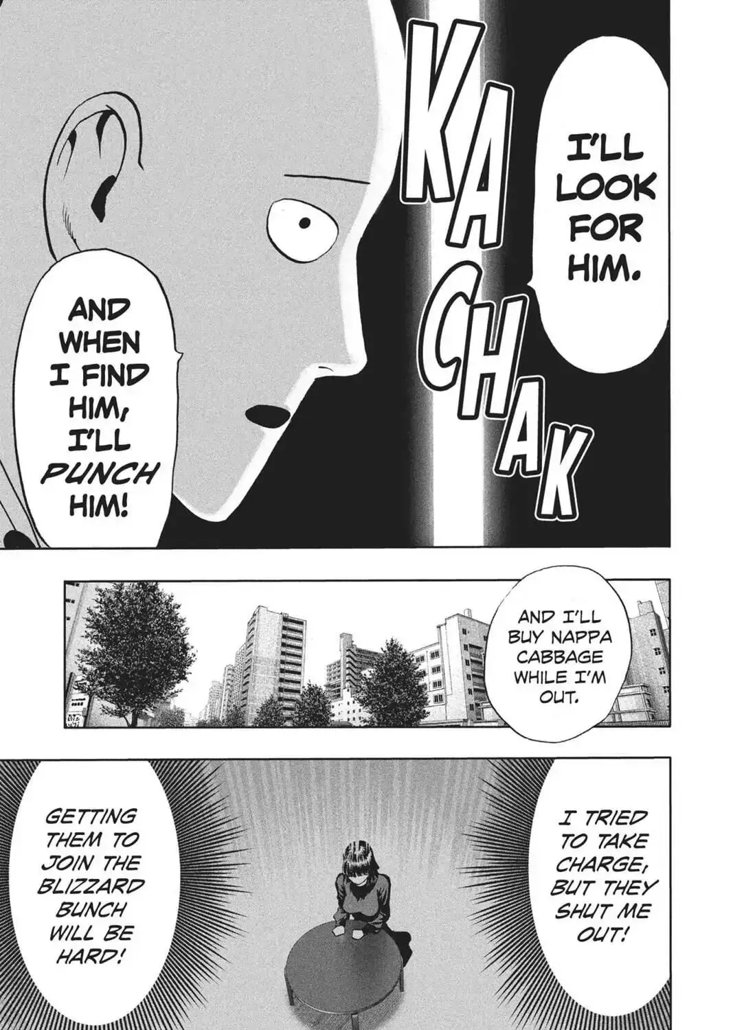 One Punch Man, chapter 86, page 81