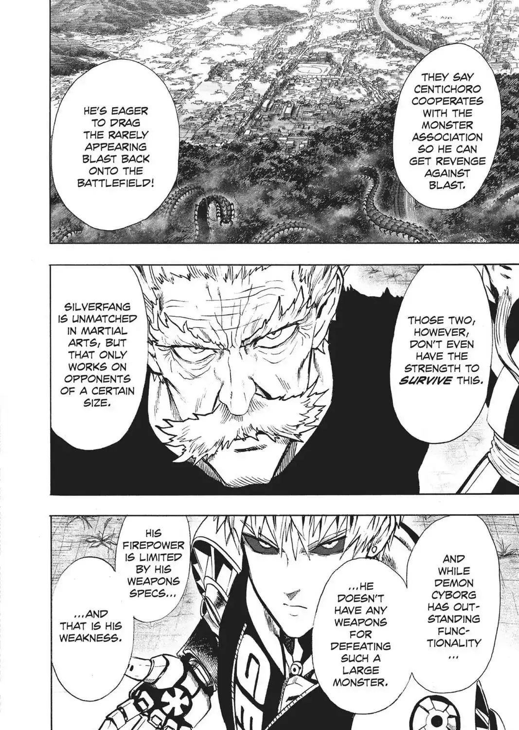 One Punch Man, chapter 85, page 93