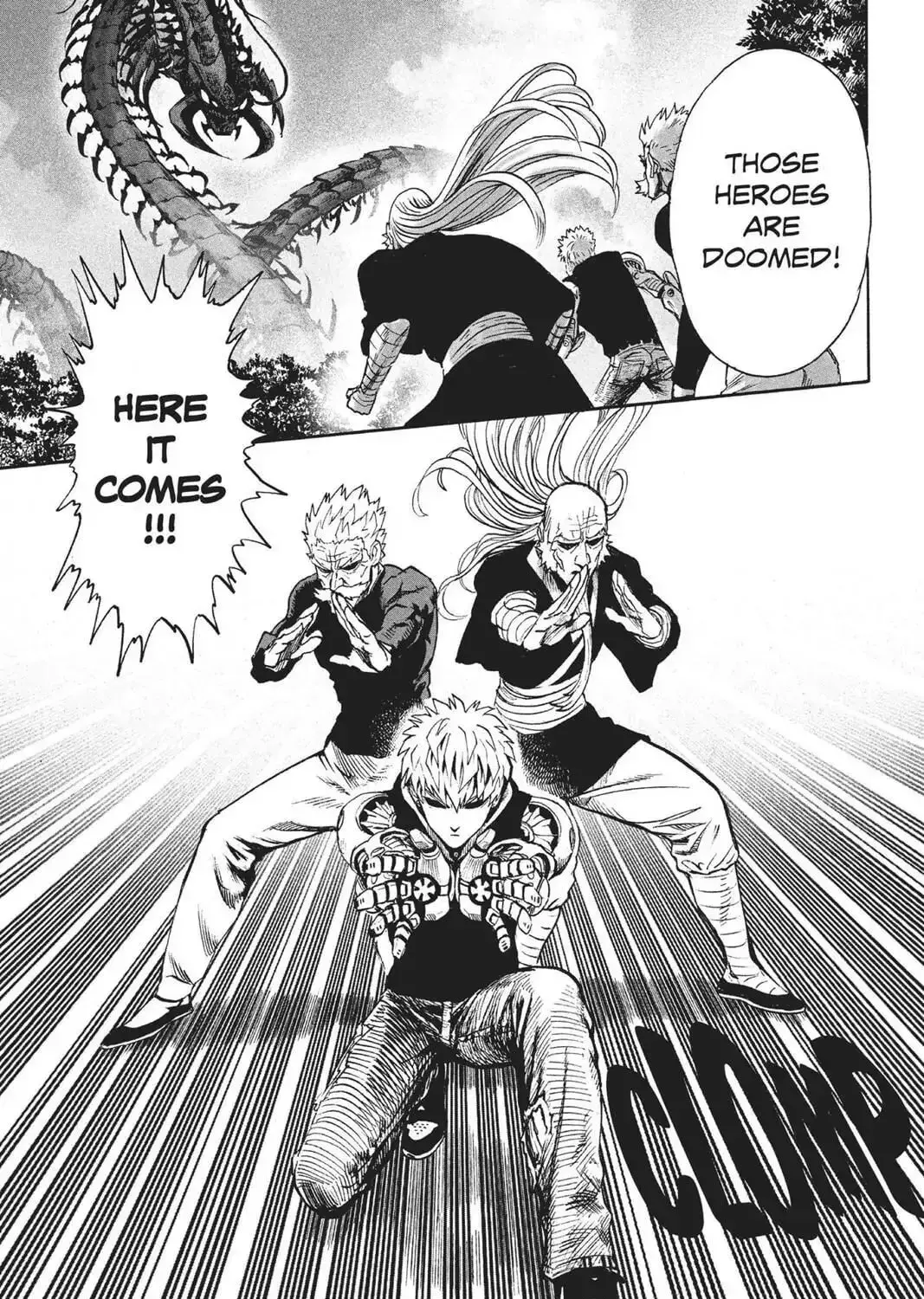 One Punch Man, chapter 85, page 95