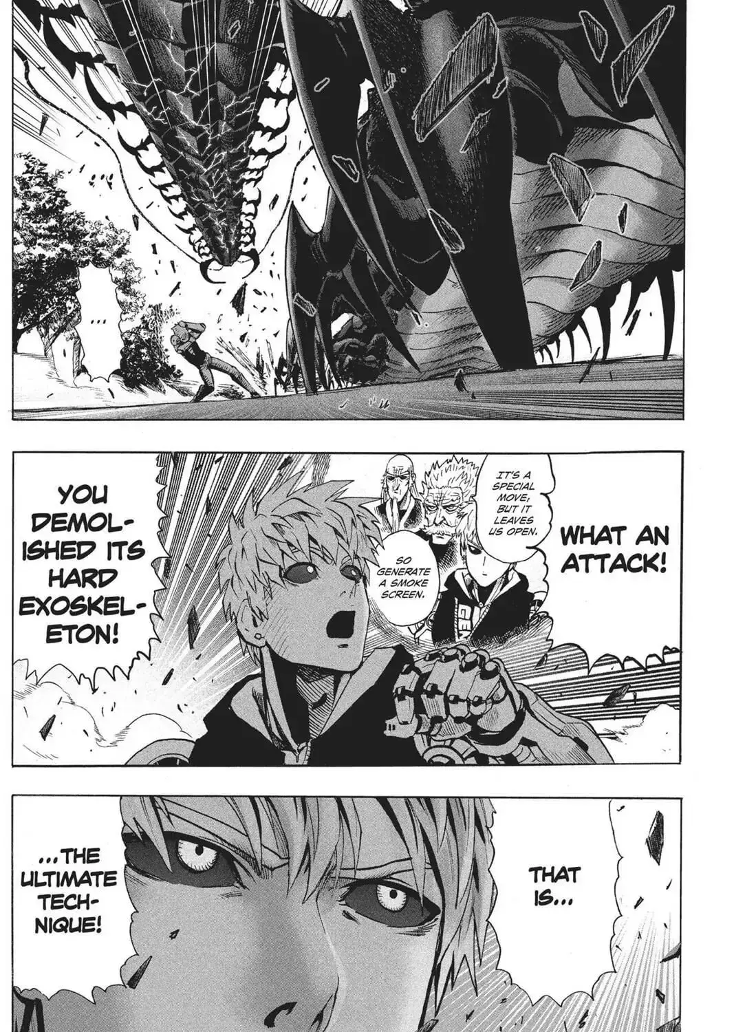 One Punch Man, chapter 85, page 110