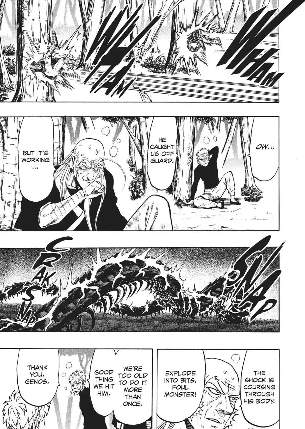 One Punch Man, chapter 85, page 116