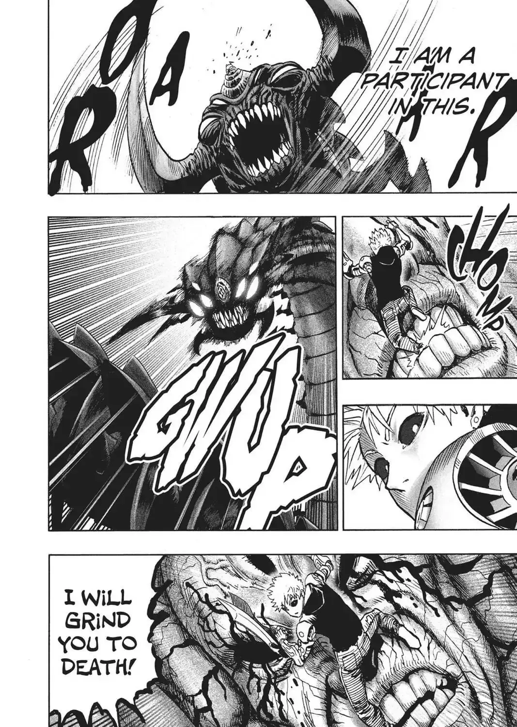 One Punch Man, chapter 85, page 152