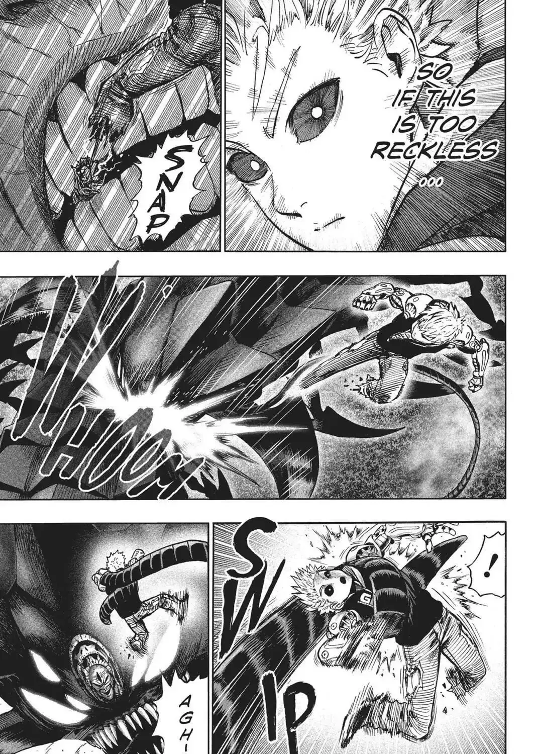 One Punch Man, chapter 85, page 154