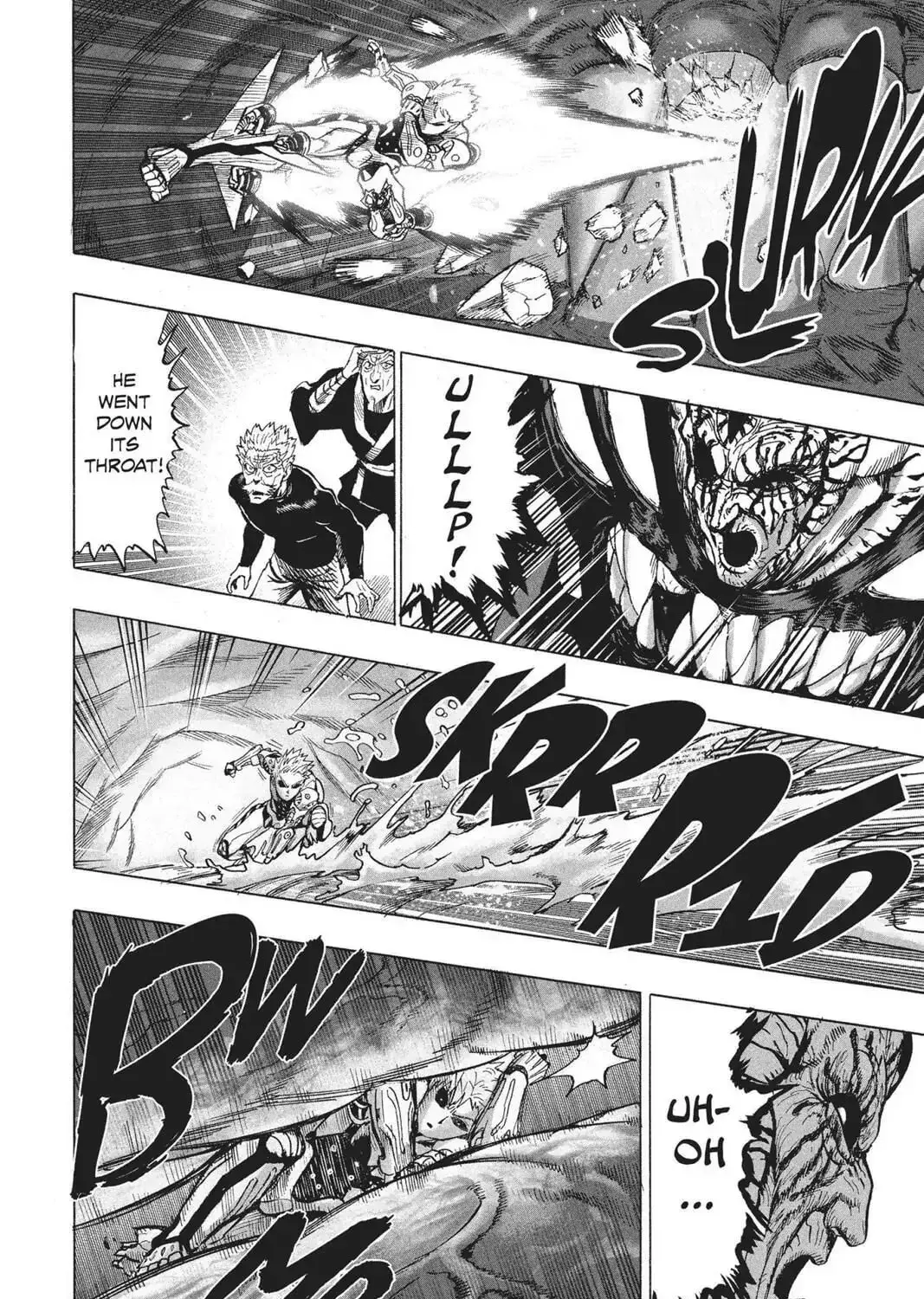 One Punch Man, chapter 85, page 168