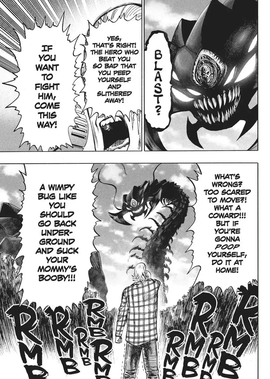 One Punch Man, chapter 85, page 198