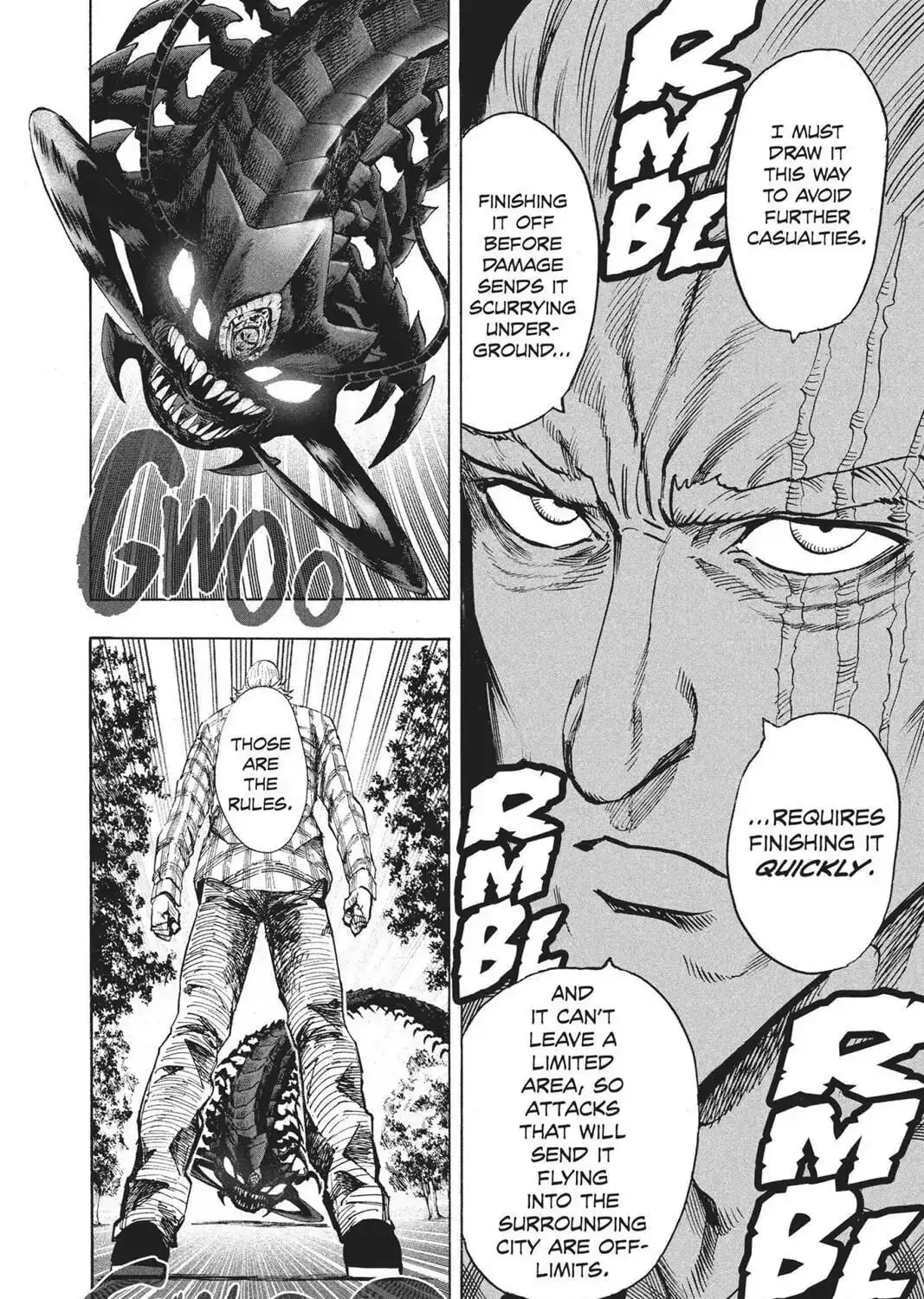 One Punch Man, chapter 85, page 204