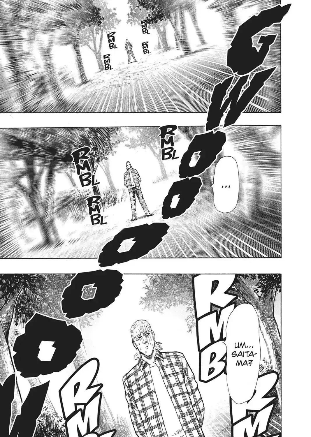 One Punch Man, chapter 85, page 206