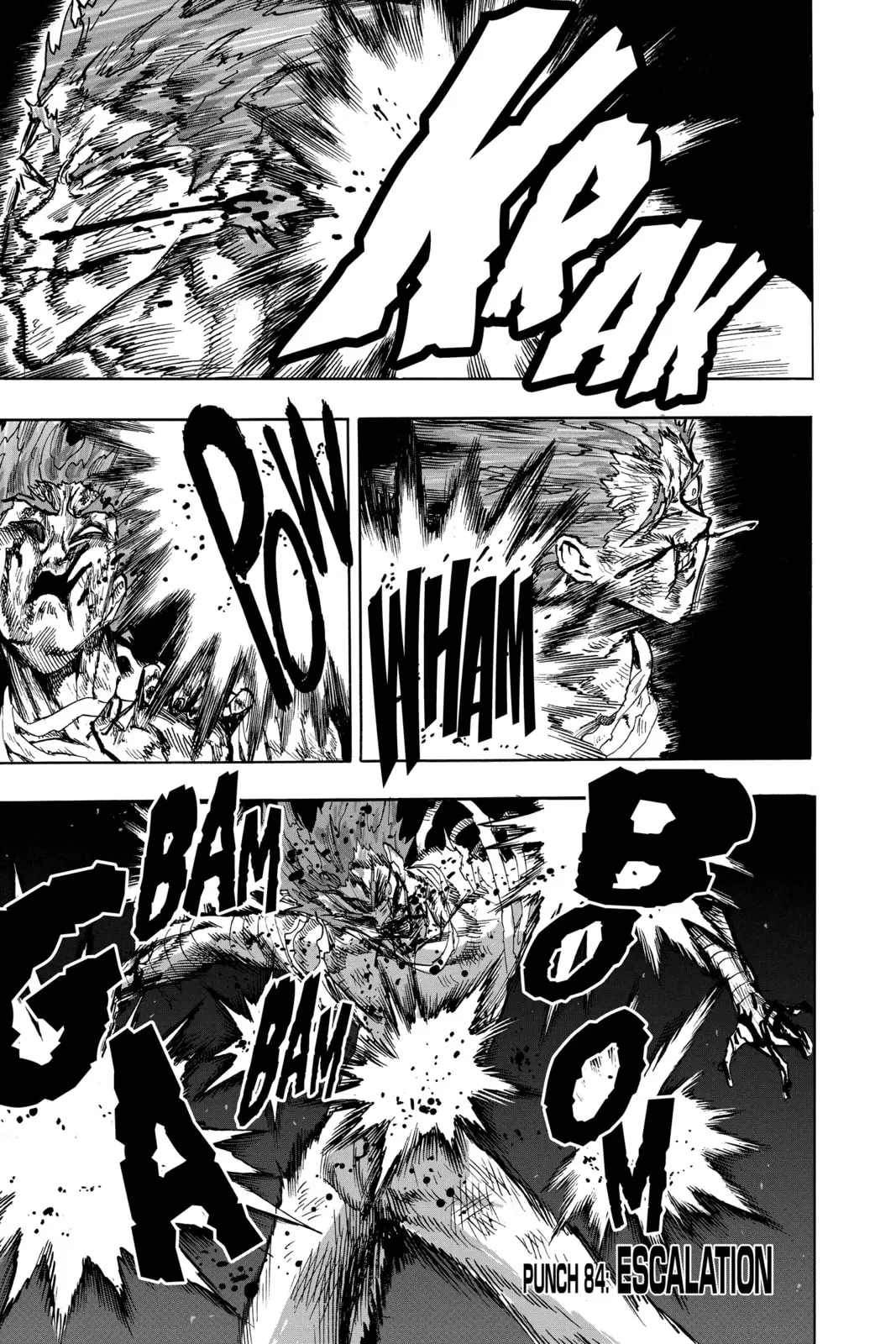 One Punch Man, chapter 84, page 1
