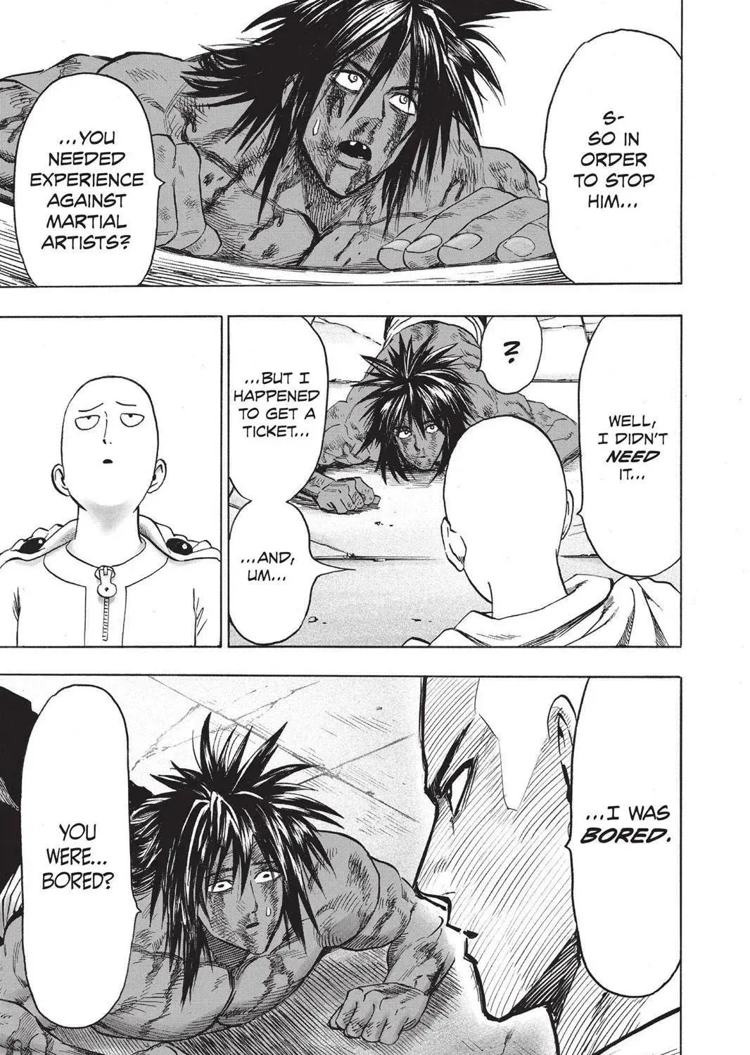 One Punch Man, chapter 75, page 37