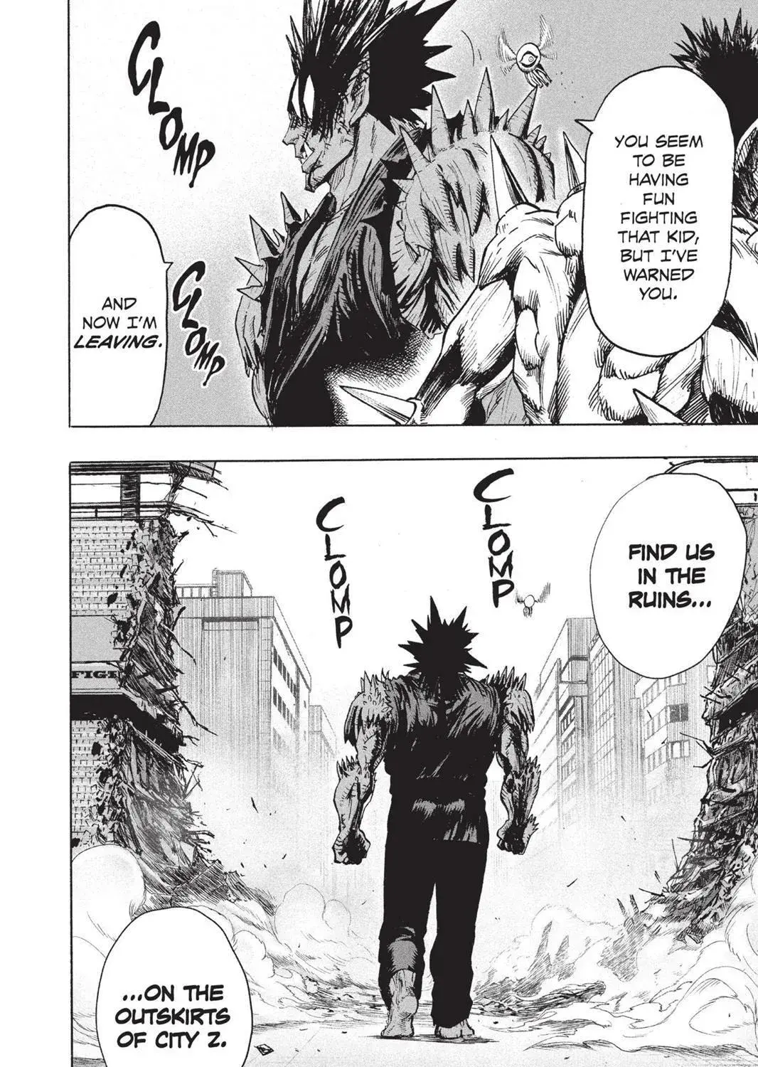 One Punch Man, chapter 74, page 37