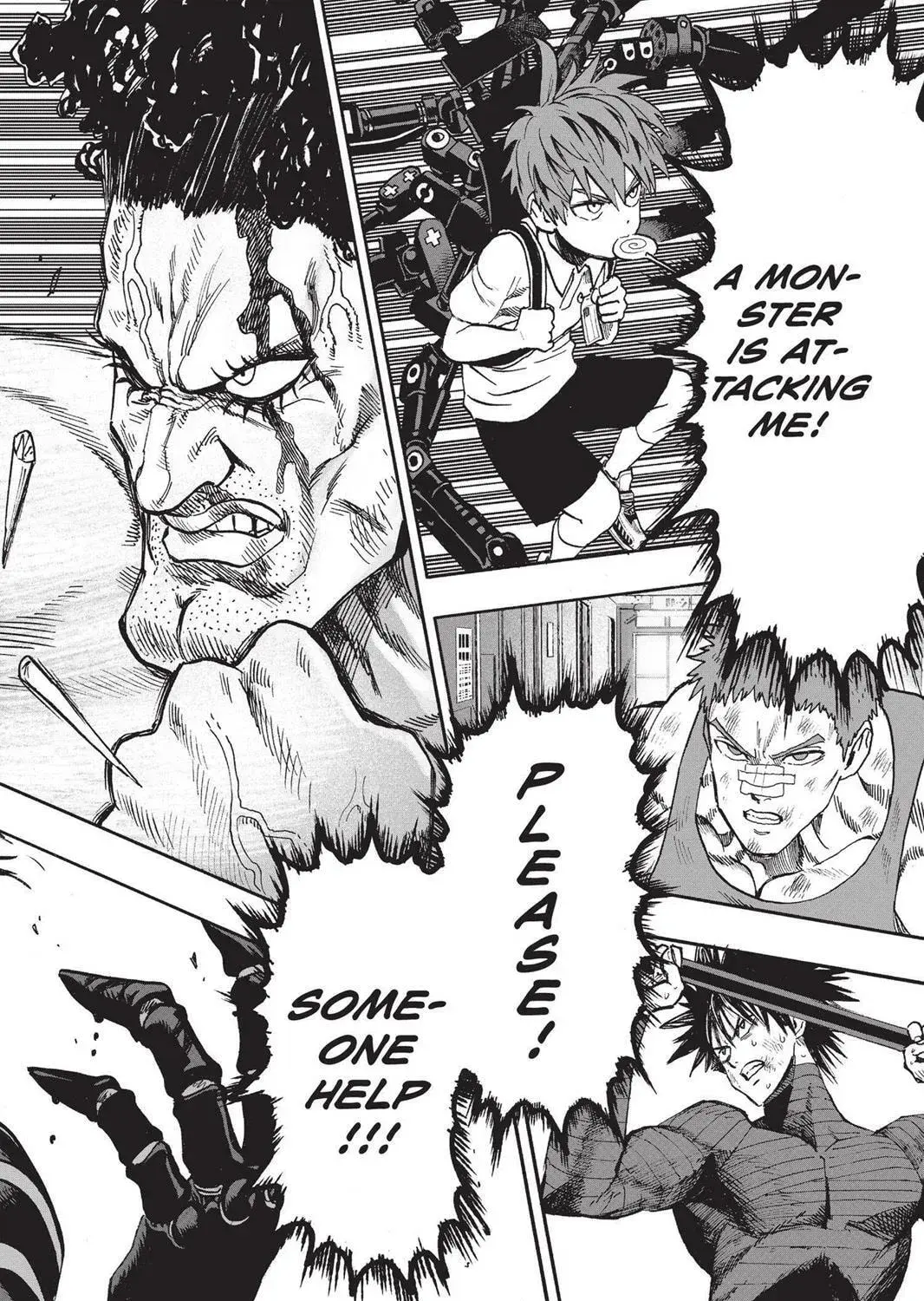 One Punch Man, chapter 74, page 61