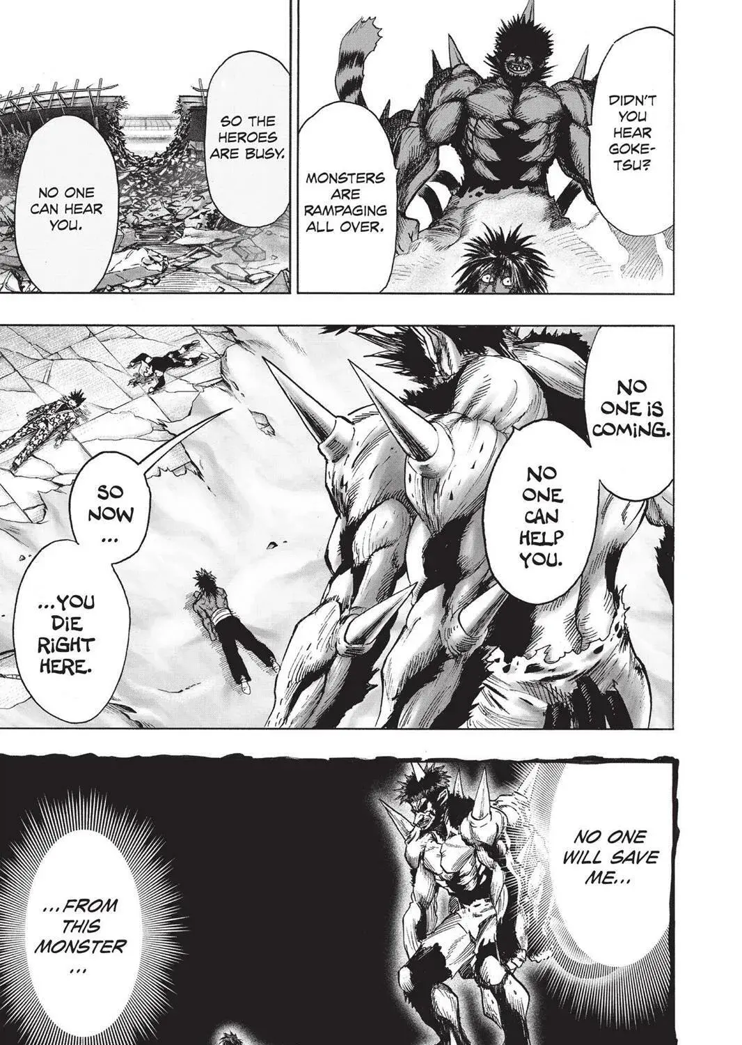 One Punch Man, chapter 74, page 67