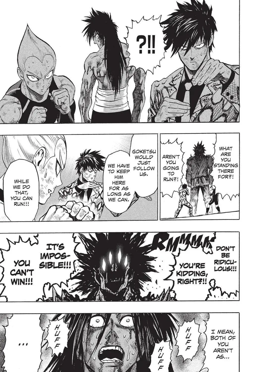 One Punch Man, chapter 73, page 73