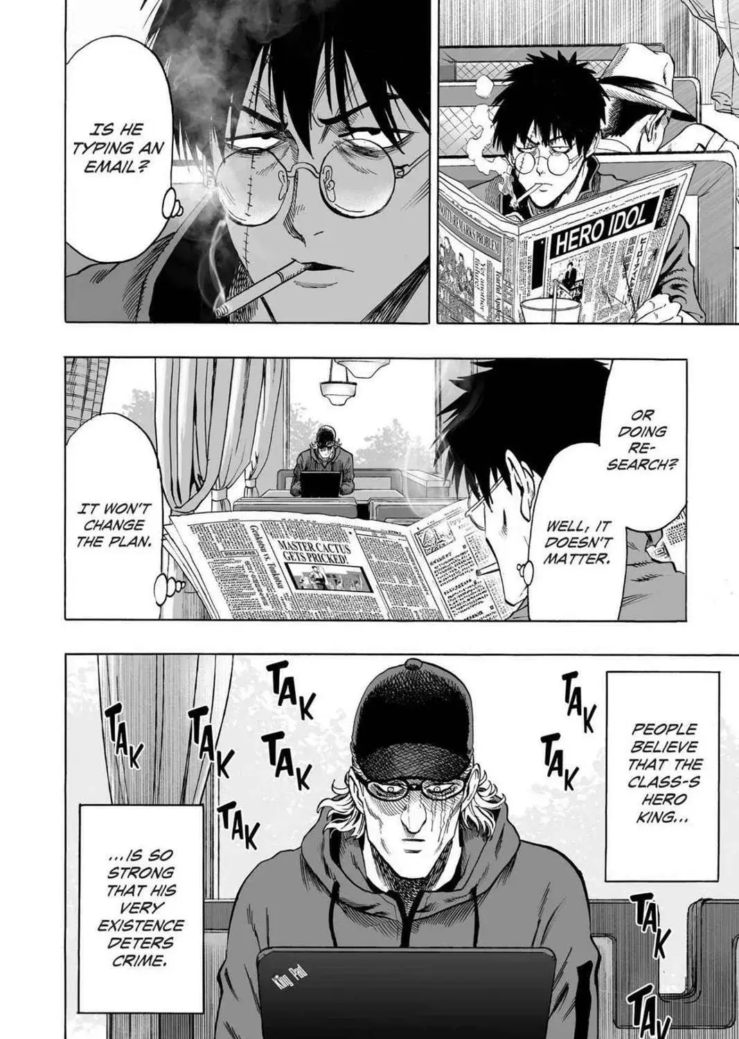 One Punch Man, chapter 67.5, page 5