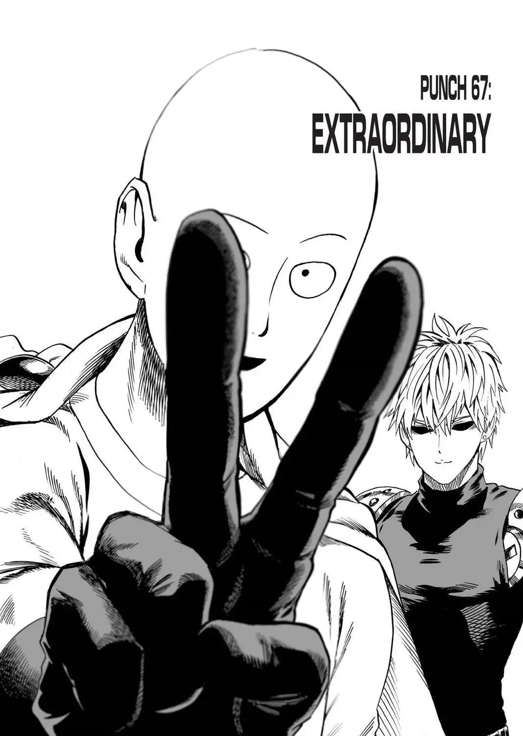 One Punch Man, chapter 67, page 1