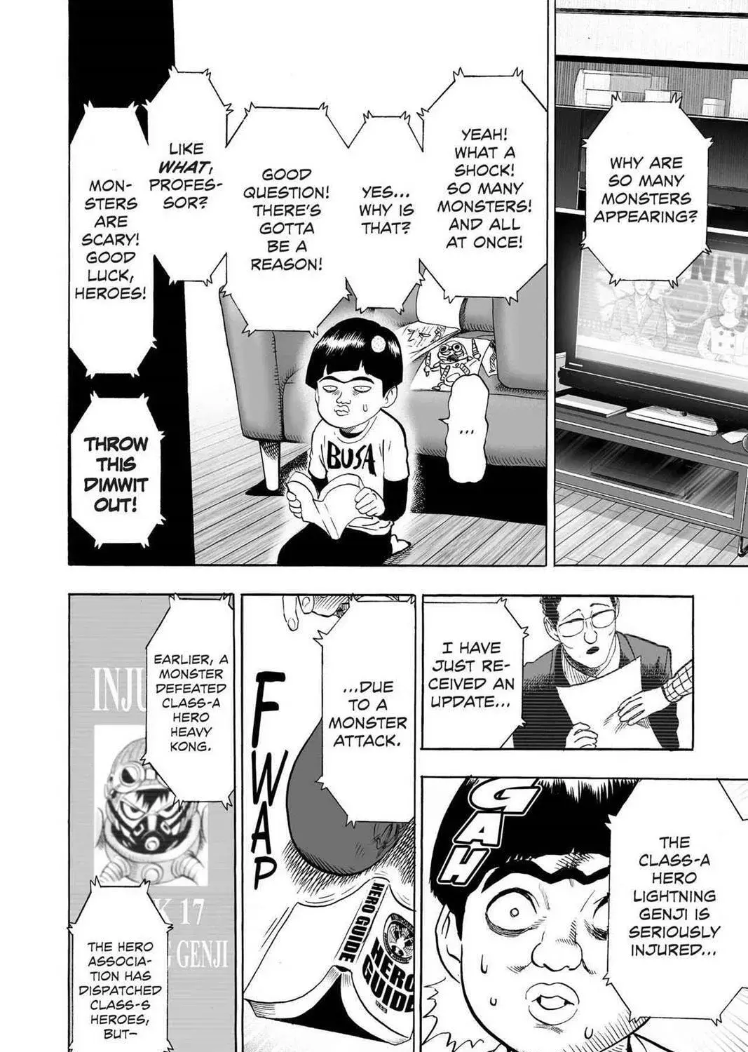 One Punch Man, chapter 64, page 17