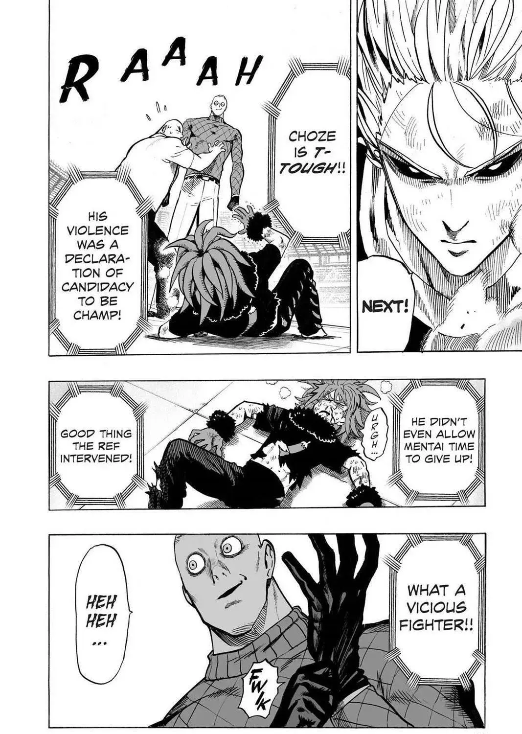 One Punch Man, chapter 63, page 35